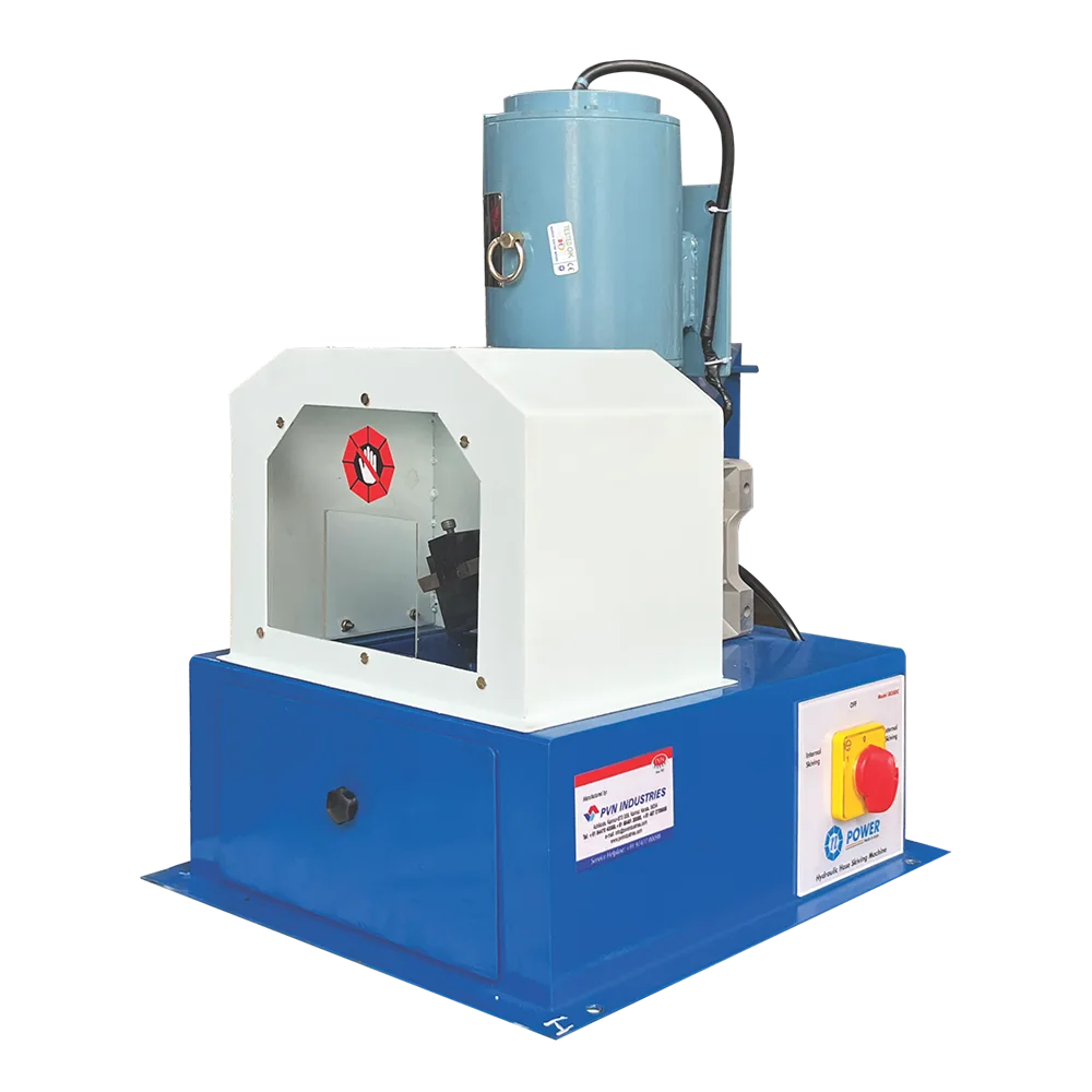 Hydraulic Hose Skiving Machine – Model SK50 DC