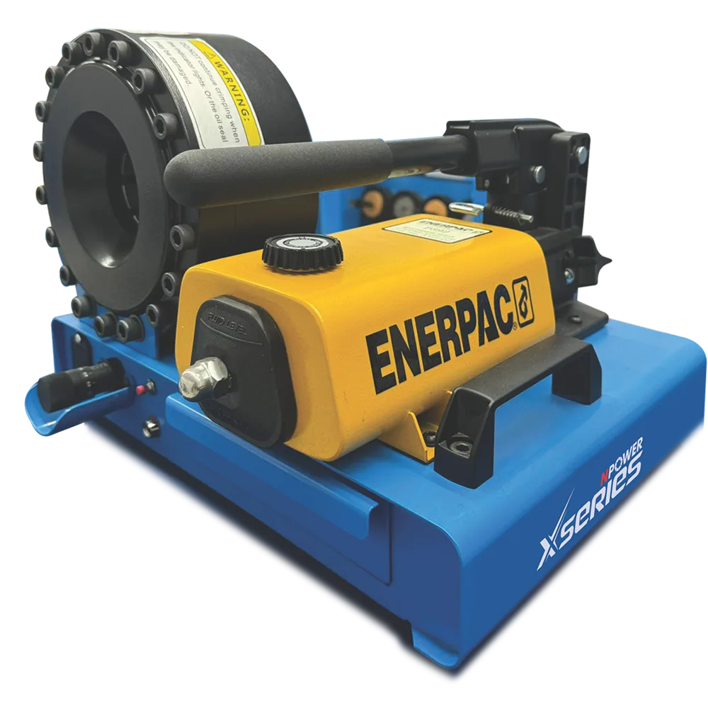 Hydraulic Hose Crimping Machine with Hand Pump – Model X25 HP