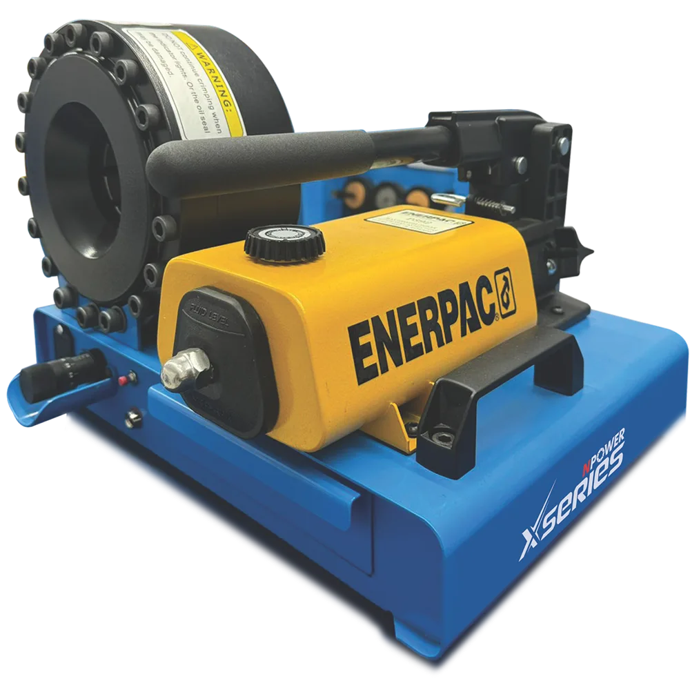 Hydraulic Hose Crimping Machine with Hand Pump – Model X20 HP