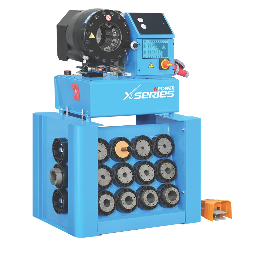 Industrial Hydraulic Hose Crimping Machine Built for Daily Workshop Load - Model X65